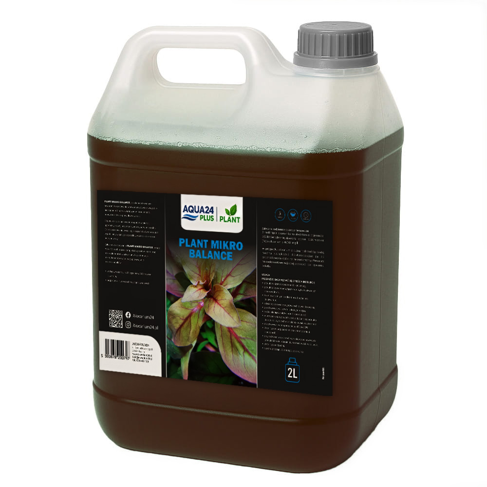 Nawóz Mikro Mikroelementowy dla Roślin Micro Balance Aqua24 Plus 2L / 2000ml